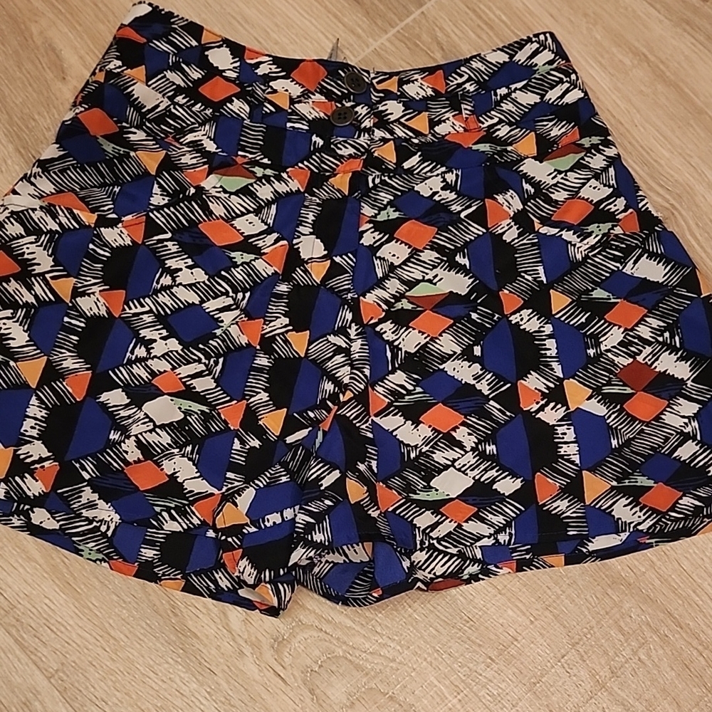 Vibrant High Waist Women's Shorts